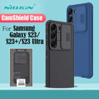 For Samsung Galaxy S23 /S23 Ultra Case NILLKIN CamShield Pro Slide Camera Privacy Protection Cover Bumper For Samsung S23+ Plus