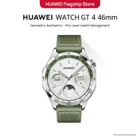 [High-Quality]HUAWEI WATCH GT 4 46Mm Or 41Mm Smartwatch    Geometric Aesthetics    Pro-Level Health 