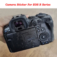 Camera Sticker Protective Skin For Canon EOS R RP R5 R6 R6II R7 R8 R10 R50 R5C RF24-105 RF 24-70 F2.8 Decal Vinyl Wrap Film Coat