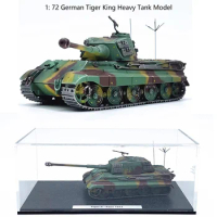 1: 72 German Tiger King Heavy Tank Model Semi alloy finished product collection model
