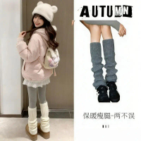 Tất ống ngắn Lolita mềm mại kiểu Nhật dành cho nữ, giữ ấm chân, tất ngắn dày dặn phong cách JK Lolit