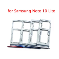 New SIM Card Micro SD Socket Slot Tray Reader Holder Adapter For Samsung Galaxy Note 10 Lite Plus Note10 Replacement
