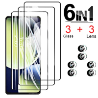 6-in-1 for Oneplus Nord CE 3Lite 5G Glass Oneplus Nord CE3 Lite Glass Screen Protector 1+ Nord 2 3 Lite 2T 10r 9r 9rt 8T 7t Lens