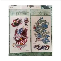Harga per 4pcs mainan tato temporer bisa terhapus sendiri keren murah tattoo temporary random