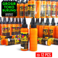 SEMPATI GROSIR Nectar Nektar Gold 110ml Isi 12 Pcs Pakan Minum Burung Sogon Konin Kolibri Ninja Plec