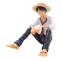 Anime One Piece Figure Monkey D. Luffy Action Figures PVC Collectible Figurines Car Interior Ornament Model Toys Gift