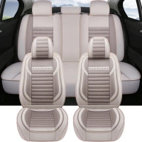 Leather Car Seat Cover For Isuzu dmax Mazda cx3 Gol g3 Audi 80 Opel Vectra b Subaru XV Car Interior Covers Universal Fit