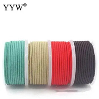 4-7m/Roll 2/2.5/3mm Nylon Cord Thread Chinese Knot Macrame Cord Bracelet Braided String Tassels Beading Diy Bracelet Accessories