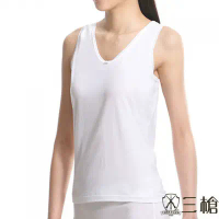 三槍牌 舒適金絲棉女背心(2件組)-L