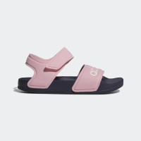 【adidas 愛迪達】ADILETTE SANDAL K 童鞋 涼鞋 拖鞋 雨鞋 水鞋 海灘 游泳 戲水 粉紅(G26876)