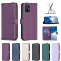 For Samsung Galaxy A51 Case Leather Wallet Flip Case For Samsung A51 A31 A71 A41 M40s M70s A03s A02S Cover Coque Fundas Shell