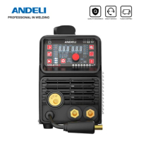 ANDELI MIG-270P LED Screen 220V MIG Pulse MMA LIFT/TIG Gasless Welding 3 in 1 Multifunctional Aluminum Welding Machine