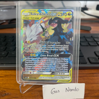 Reshiram & Zekrom GX RR AC3b 114/204 Tag Team Kartu Pokemon Trading Card Game Original