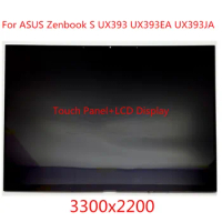 LCD Touch Screen Replacement Assembly 13.9 Inch B139KAN01.0 LED Display For ASUS Zenbook S UX393 UX393EA UX393JA