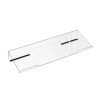 人體工學鍵盤支架增高Z型鍵盤架桌面架傾斜透明亞克力鍵盤托支架-430*137*41 均碼-款式5