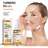 Turmeric Serum Oil Face Care Oil Moisturizing Hydrating Brighten Whiten Face Serum Anti-aging Removal Pigment Melanin Face Skin