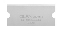 日本 OLFA 玻璃用刮刀刀片 6片/包 GSB-2S/6B