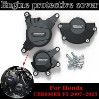 For Honda CBR600RR F5 2007- 2023 Motorcycles Engine Cover Protection Case for GB Racing Engine Protection Cover