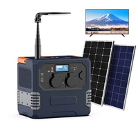 Wholesale Customized AC Power Lithium Lifepo4 300w 500w 1000w 110v 220v Outdoor Camping Solar Portable Power Station