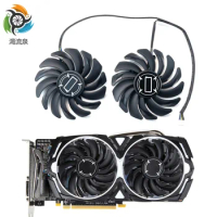 New 2pcs/Lot 87mm PLD09210S12HH 4Pin RX580 RX570 Graphics Video Card Cooling Fan for MSI RX 470 480 570 580 Armor Cooler Fan