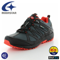 【MoonStar 月星 男 健走鞋《深灰》】SPLT SDM01/防水戶外運動鞋/登山鞋