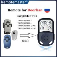 Compatible With DOORHAN TRANSMITTER 2 4 PRO Remote Control Gate Opener 433MHz Rolling Code Garage Remote Control