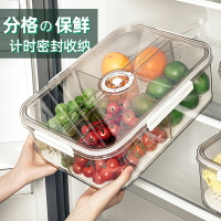 冰箱收納盒餃子盒凍廚房密封蔬菜雞蛋保鮮冷凍食品級分格瀝水盒子
