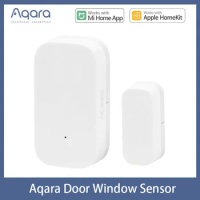 Aqara Door Window Sensor Zigbee Wireless Connection Smart Door Window Sensor Remote Control Work With Apple HomeKit MiHome APP