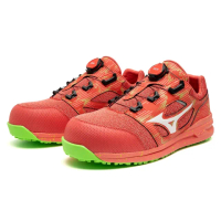 【MIZUNO 美津濃】F1GA246550(LS II BOA 旋鈕 寬楦 安全防護鞋 工作鞋 塑鋼頭 鋼頭鞋)