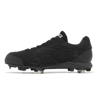 Asics 棒球鞋 Neorevive 4 2E 寬楦 男鞋 黑 全黑 釘鞋 壘球 亞瑟士 1123A023001