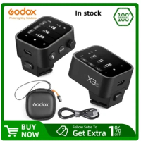 Godox X3 TTL HSS 2.4G Wireless Flash Trigger OLED Touch Screen Transmitter Quick Charge for Canon Nikon Sony Fujifilm