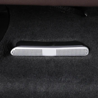 Stainless Steel Seat AC Heat Floor Air Conditioner Duct Vent Outlet Grille Cover For BMW 3 6 Series X1 X3 X4 X5 X7