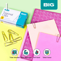 BIG Klip Kertas Penjepit Kertas Paper Clip 01 Trigonal Clip 60 pcs/box untuk kebutuhan kantor PC-01