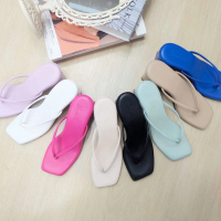 Bluebells DUSTY Sendal Heels Wanita 5cm Model Simple Dengan Bantalan Injakan Yg Empuk (Tersedia Size