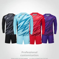 Kelme Football Goalkeeper Set Men's Adult Goalkeeper Clothing Children's Long Sleeve Soccer Jersey Training Custom