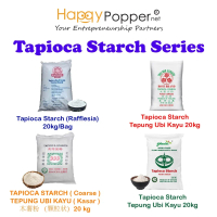 HAPPYPOPPER Tapioca Starch Coarse 333 Rose Brand Rafflesia Brand 1kg 20kg Plantex Tepung Ayam Guntin