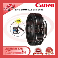 Canon EF-S 24mm F2.8 STM Lens RESMI PAKET BONUS