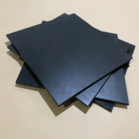 1Pcs Black ABS Plastic Board Model Sheet Material for DIY Model Part Accessories Thickness 1mm/1.5mm/2mm