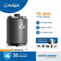 Penguin Tangki Air 2000 Liter TD 200 Total Drain Tandon Toren Silver Granite