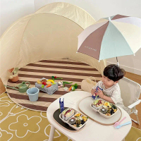 Easy Kids Tent Outdoor Camping Supplies Soon Large Space Sunshade Beach Tent safety gate