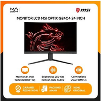 MSI Optix G24C4 LED Gaming Monitor 24 Inch Full HD - Garansi Resmi