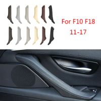 Gray Beige Black Car left right inside Interior Handles Inner Door Panel Handle Pull Trim Cover For BMW 5 series F10 F11
