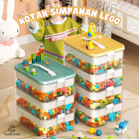 🐚   2024 Storage box 3 Levels Organizer Box Blocks Kitchen Items Kids toy Toy Stacking Box Kidstoyci
