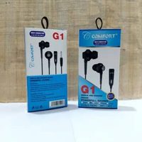 Headset Comfort G1 Super Bazz Earphone + Sambungan AUX