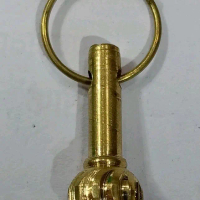 Brass Gada Hanuman Ji Locket Small Size Tiny Balaji Pendant Bajrangbali Indian