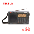 德生tecsun PL-660 數位收音機｜黑色｜全波段接收｜200個預設頻道｜內建鬧鐘與睡眠計時