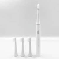 【小米】米家聲波電動牙刷+3入牙刷頭套裝(T100)