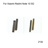 2PCS For Xiaomi Redmi Note 10 5G LCD display screen FPC connector Redmi Note 10 5G logic on motherboard mainboard
