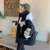 【巴黎精品】真 羽絨90%鴨絨 羽絨外套鴨絨夾克-短版工裝派克羽絨女外套a1ii7