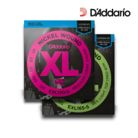 【DAddario】原廠美國製造 鎳鍍鋼五弦貝斯弦｜EXL170-5 EXL165-5(電貝斯弦 琴弦 Bass Strings)